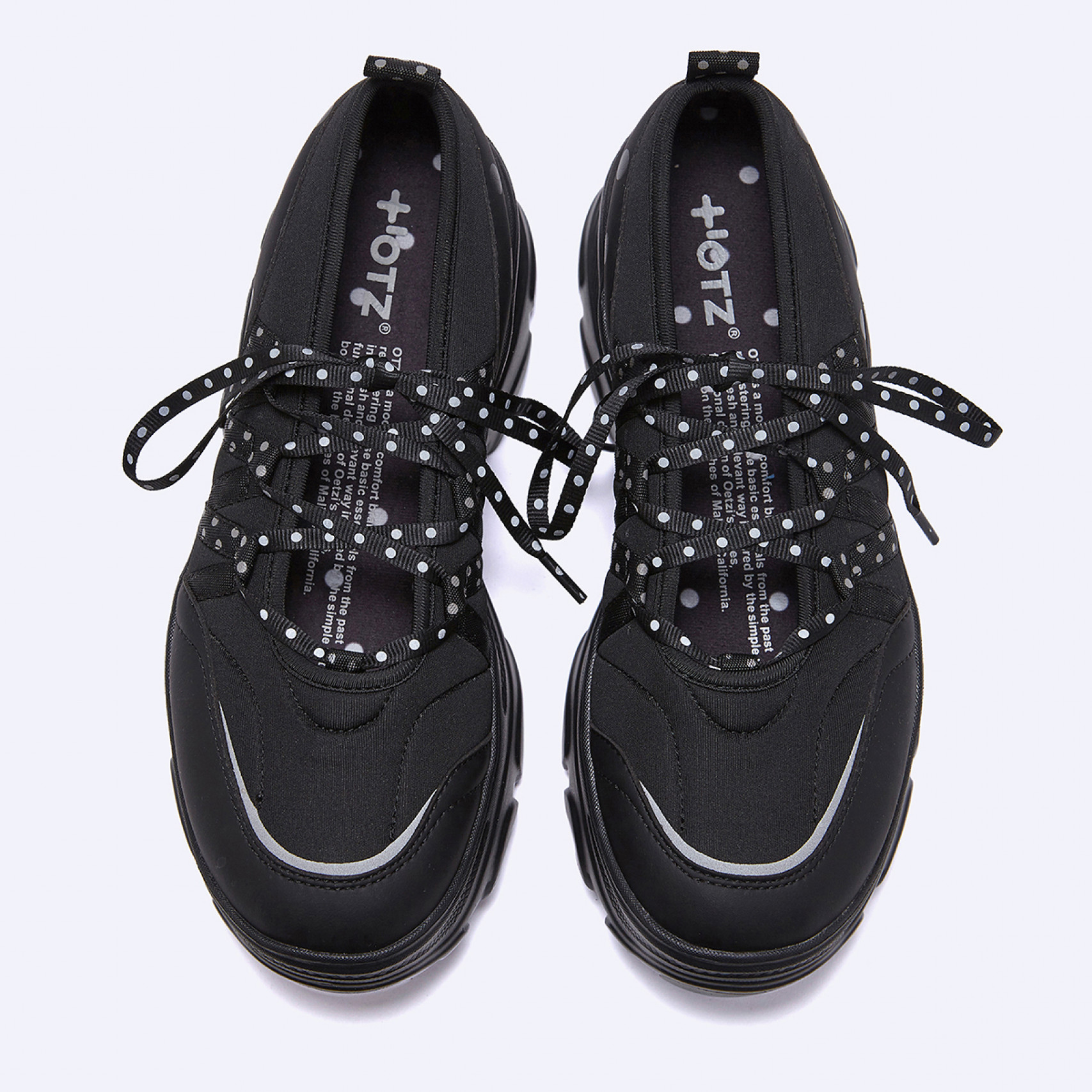 로미타 플랫폼 발레리나 메리제인 슈즈 데이 도트 / FLOTGA1W86