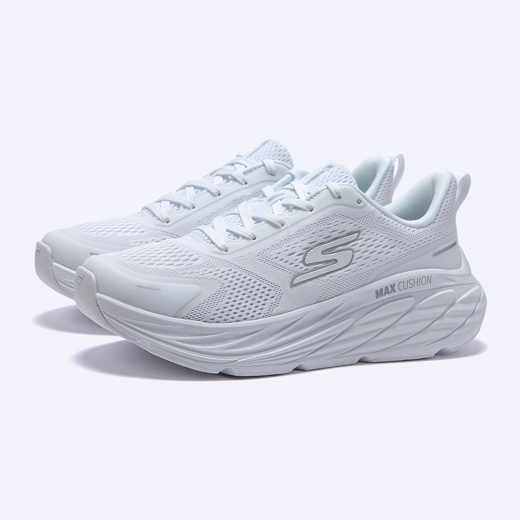 맥스 큐셔닝 엘리트 3 화이트 여성 / 129720WHT