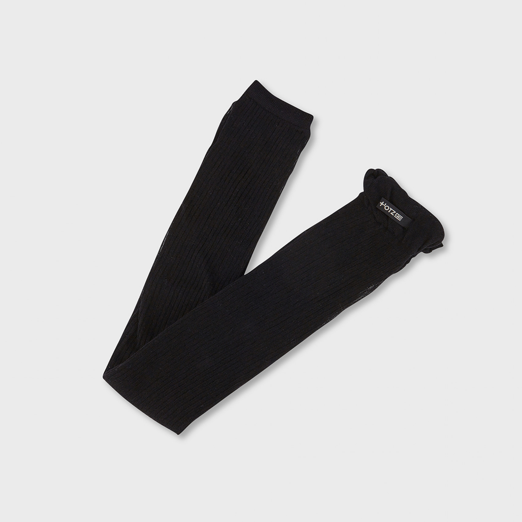 시스루 레그 워머 블랙 / FLOTGA2L30