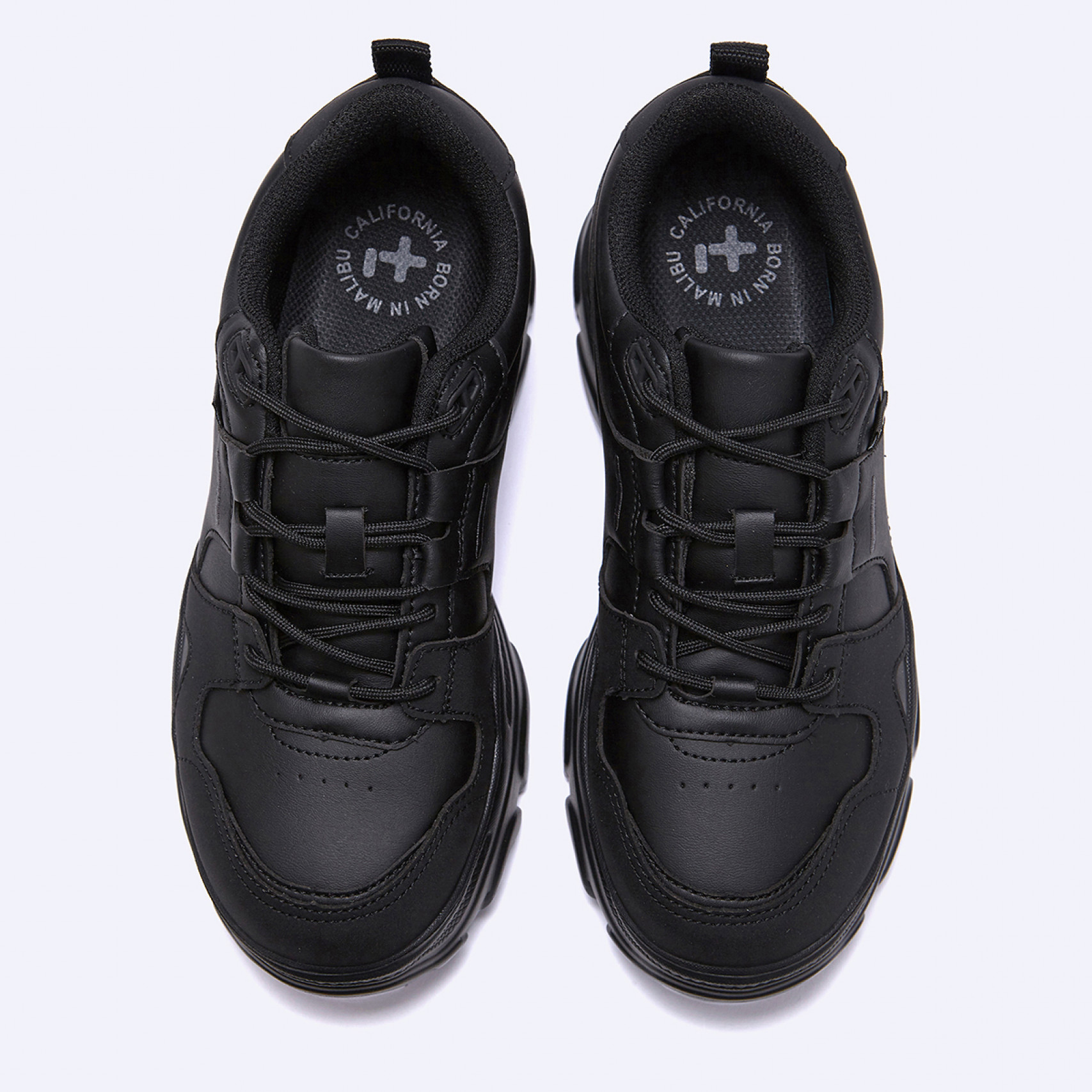 로미타 플랫폼 스니커즈 블랙 / FLOTGA0W02