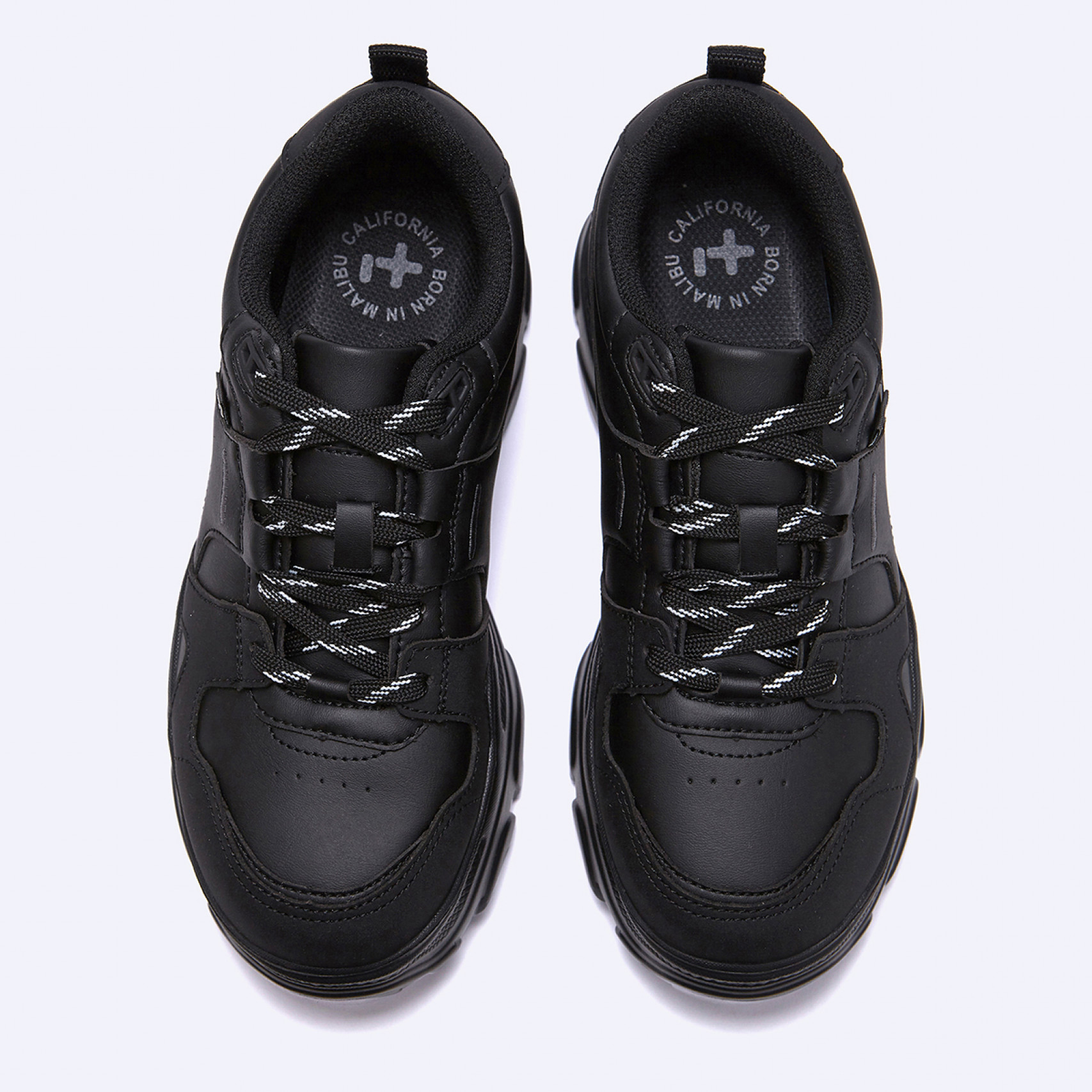 로미타 플랫폼 스니커즈 블랙 / FLOTGA0W02