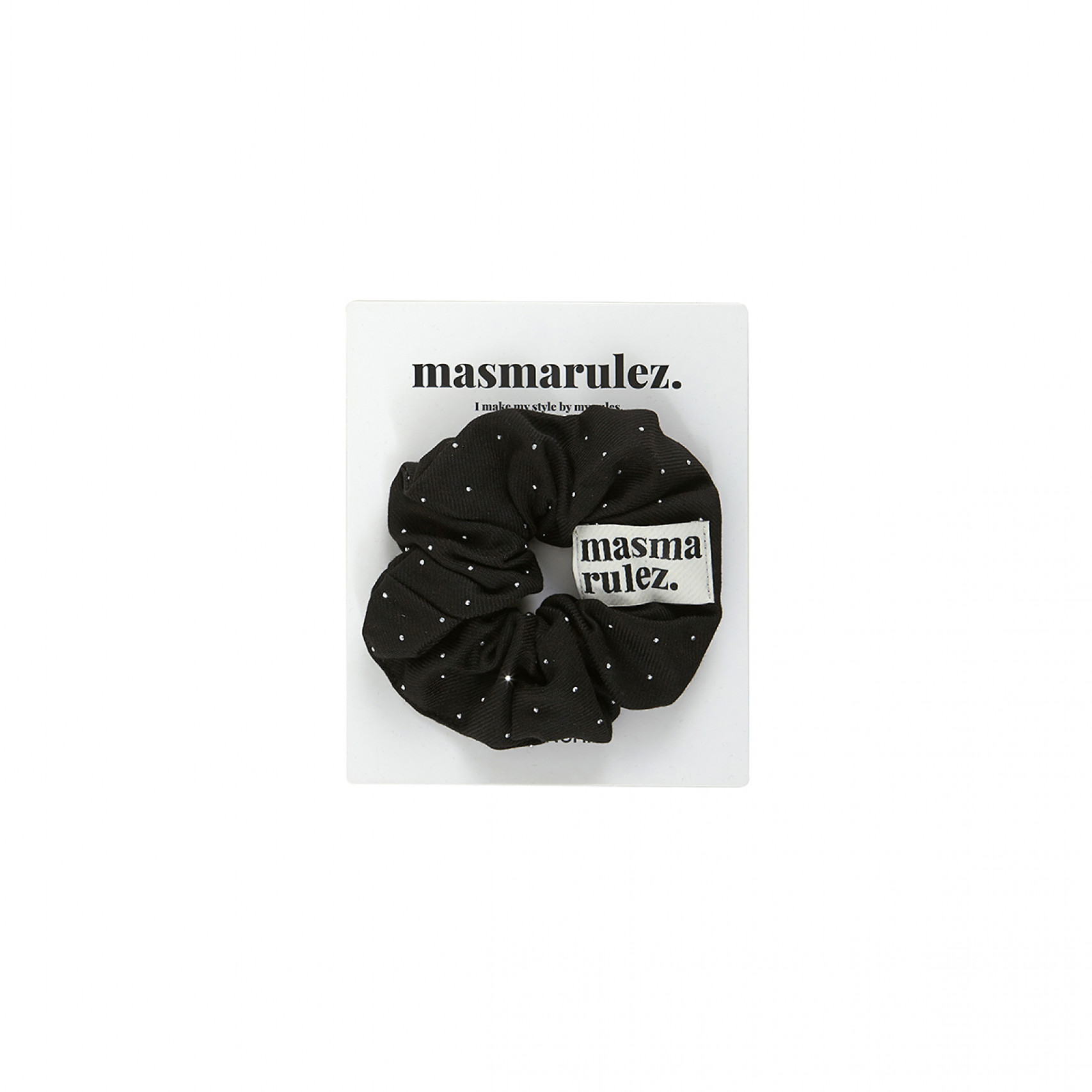 마마 스크런치 블랙