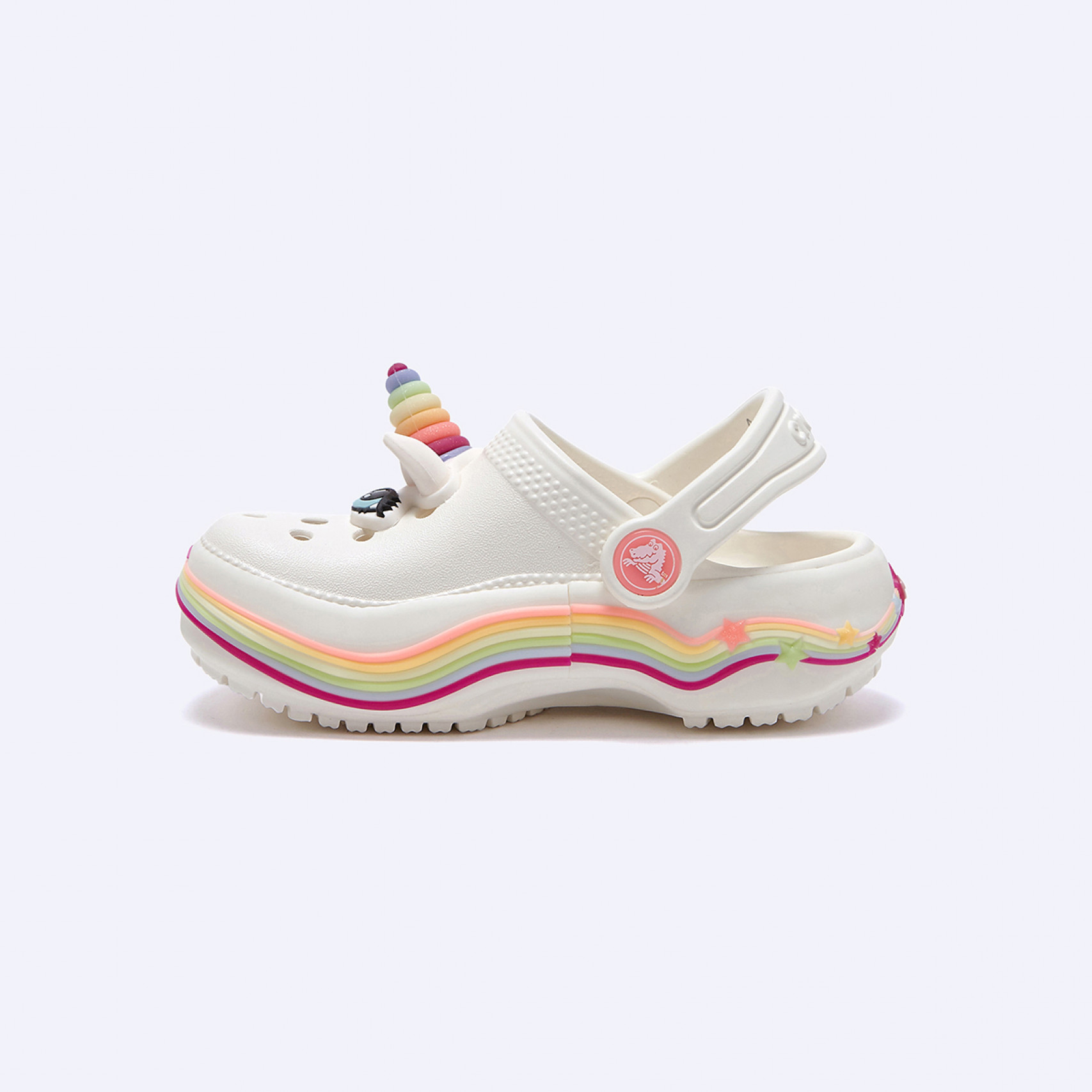 클래식 아이엠 레인보우 유니콘 클로그 토들러 / 212508-0WV