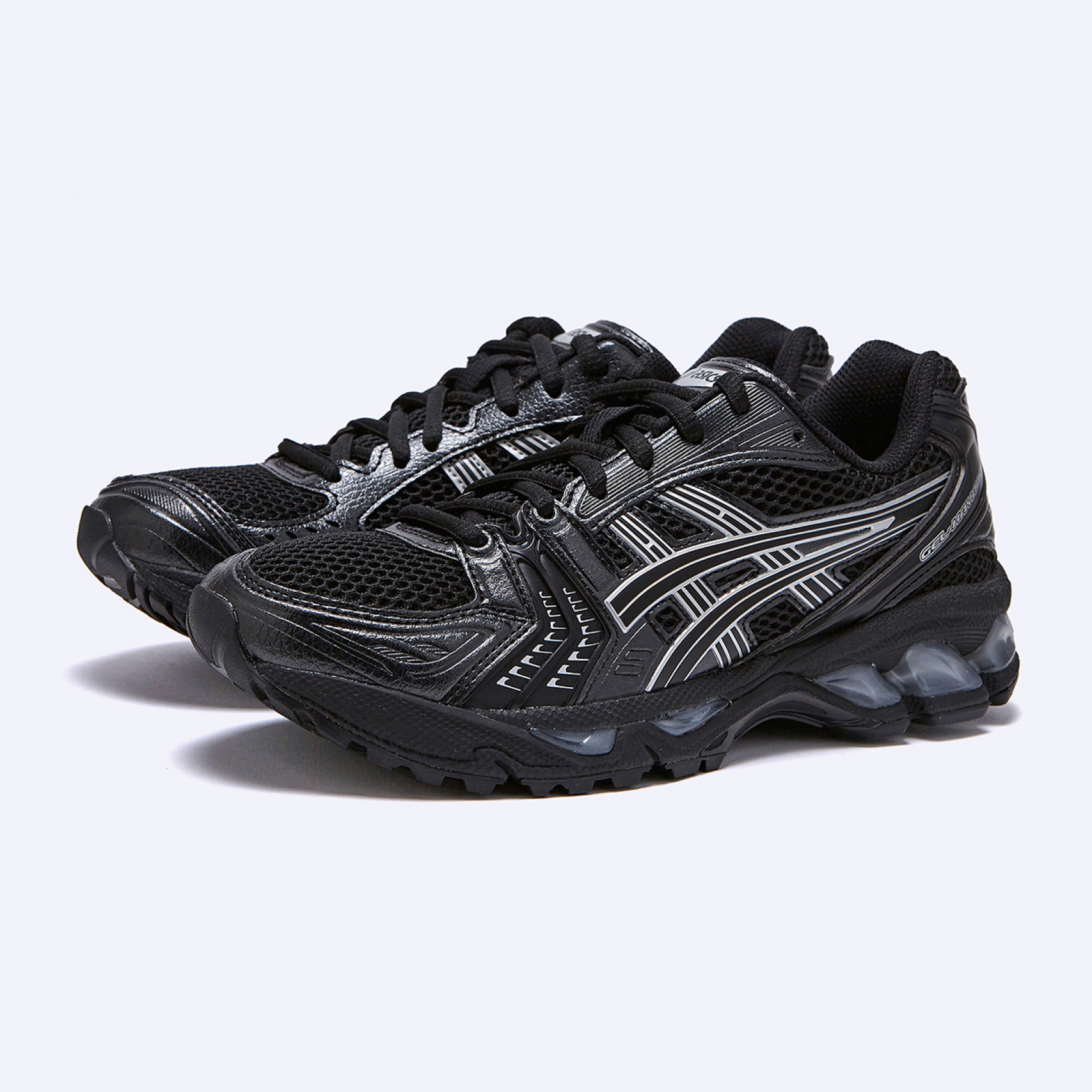 젤 카야노 14 블랙 퓨어 실버 / 1201A019-006