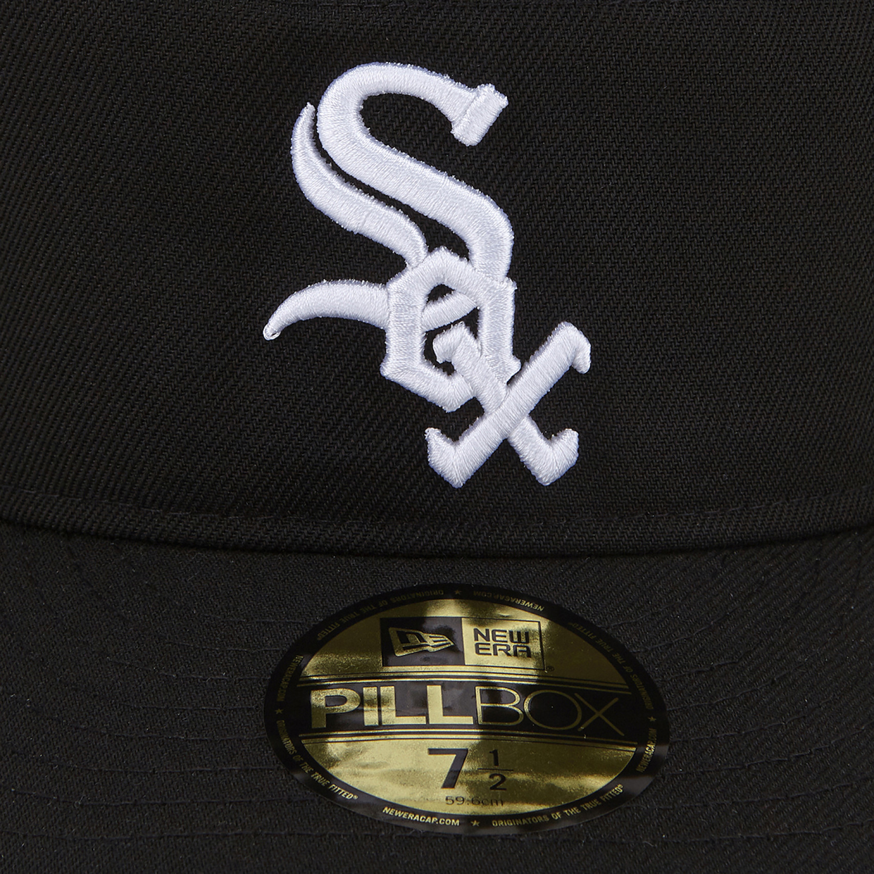 MLB 시카고 화이트삭스 필박스 피티드캡 블랙 / 15131629