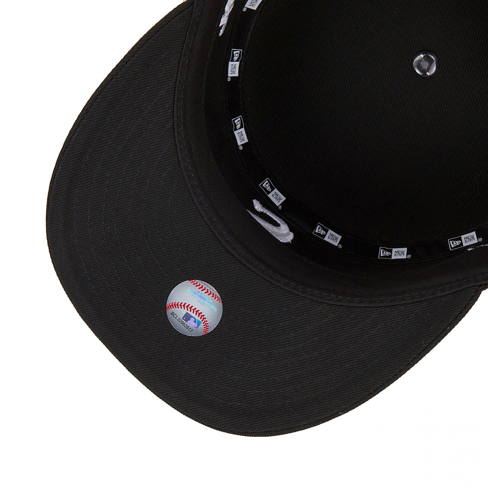 MLB 시카고 화이트삭스 필박스 피티드캡 블랙 / 15131629