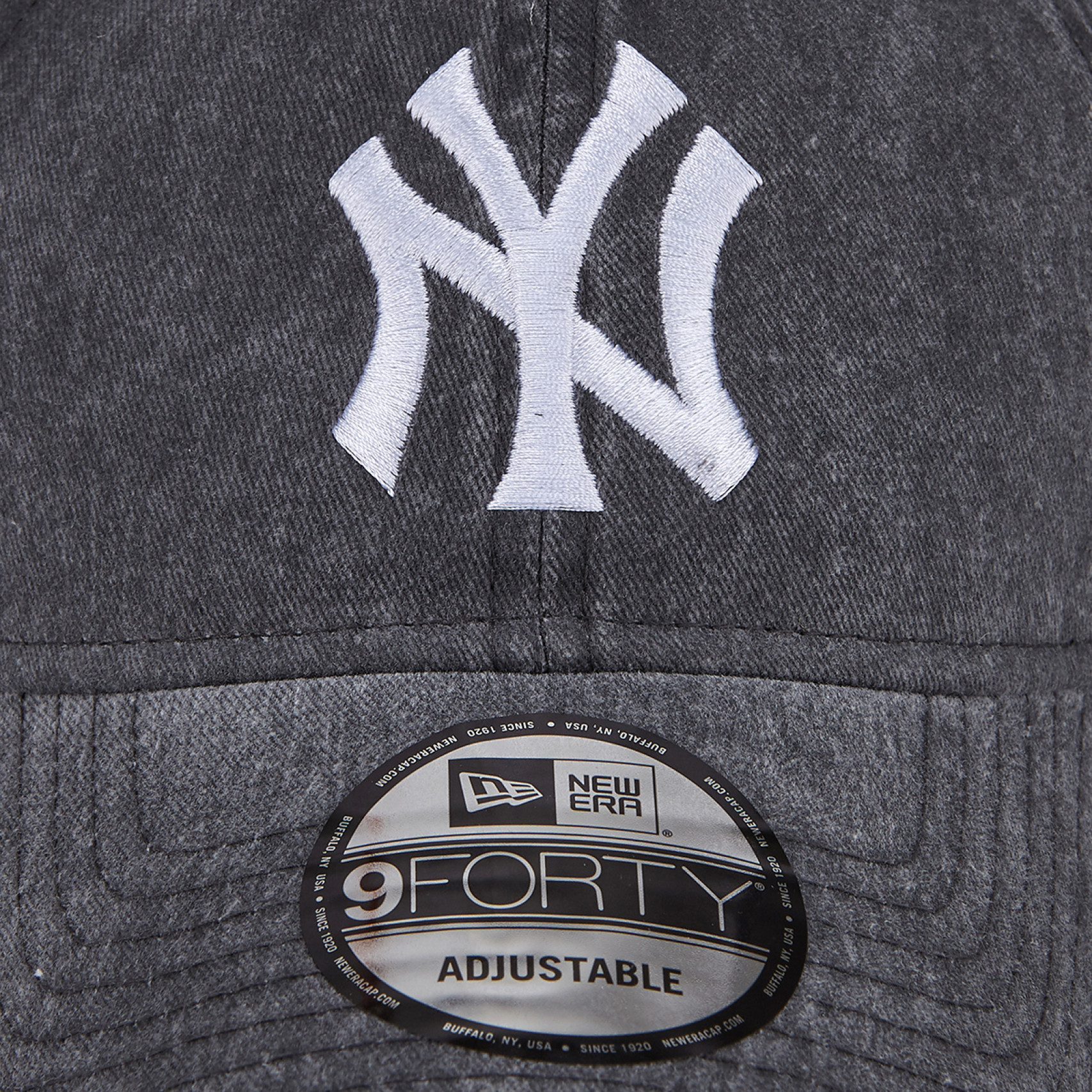 MLB 뉴욕 양키스 피그먼트 워시드 레트로 크라운 언스트럭쳐 볼캡 블랙 / 15131653