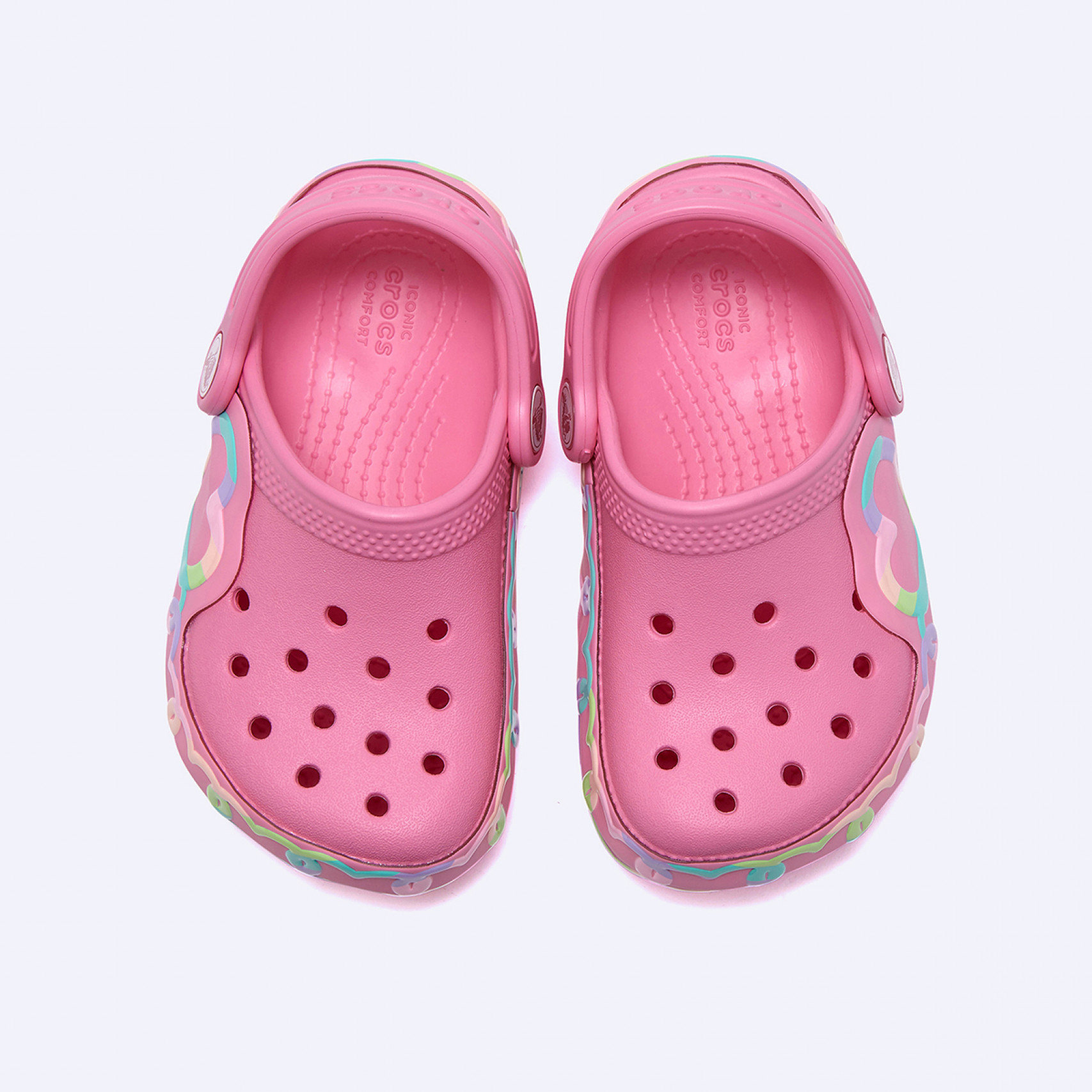 클래식 하트 라이트 클로그 토들러 / 213184-669