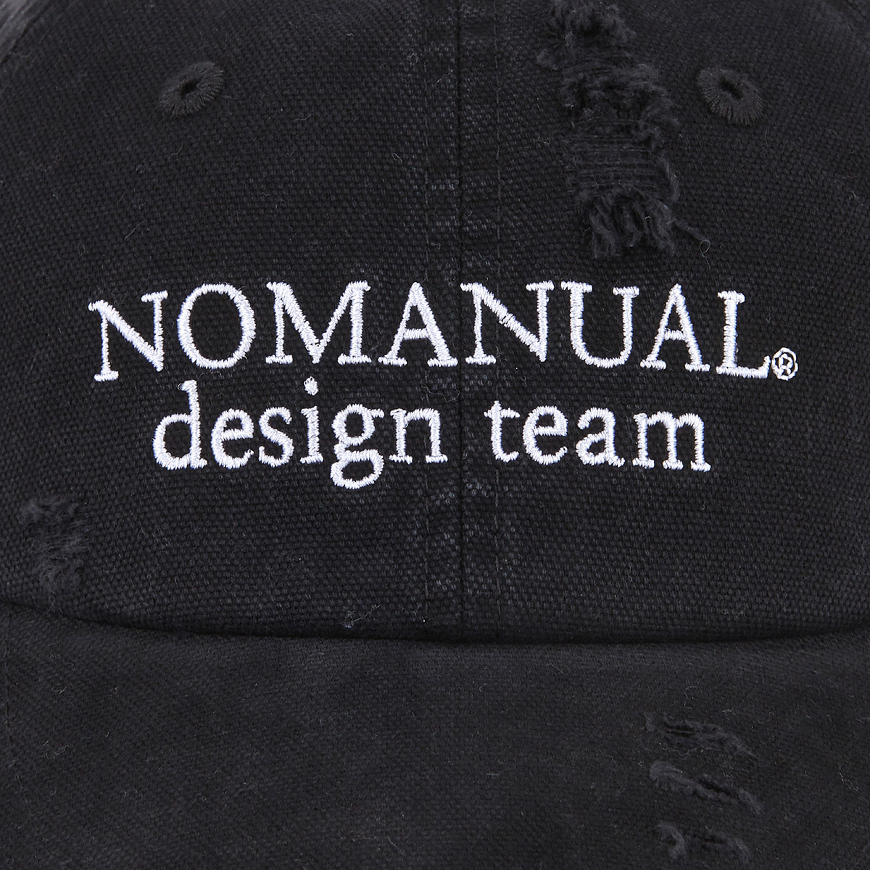 D.T 볼캡 261 워시드 블랙 / NMSS62HG15WBK000