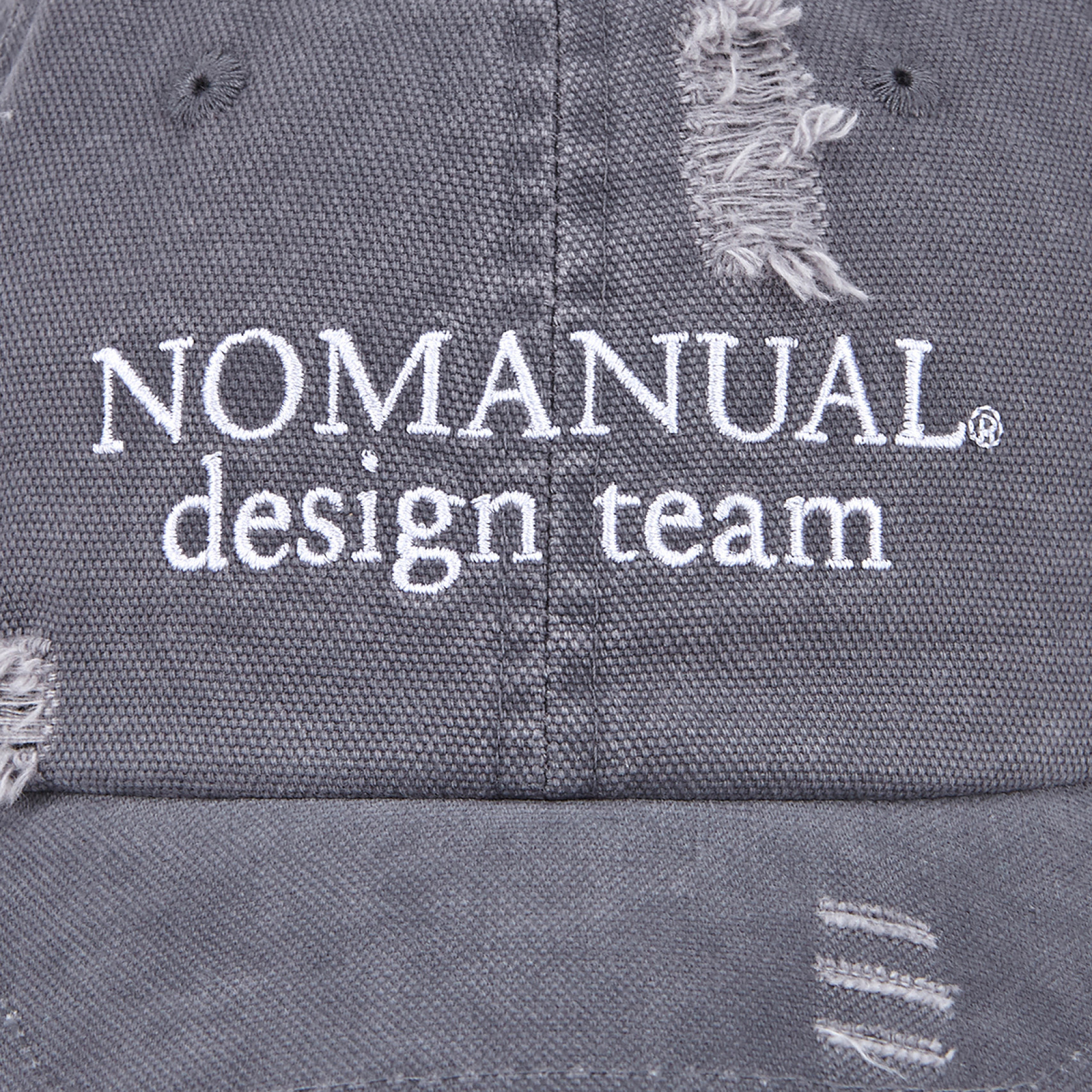 D.T 볼캡 261 워시드 그레이 / NM_NMSS62HG15WGY000