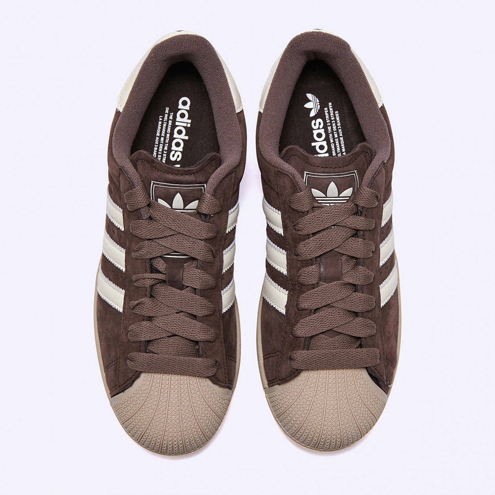 슈퍼스타 II 브라운 남성 / H9314