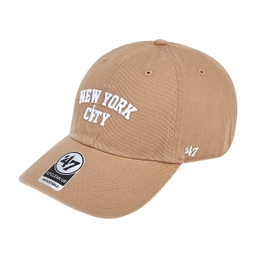 CITY NEW YORK KHAKI SCRIPT 47 CLEAN UP