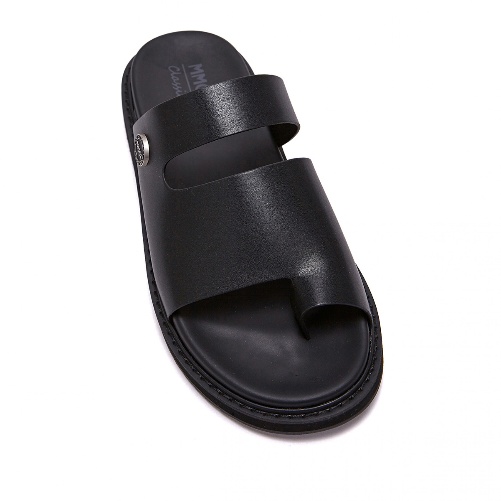 [MMGLX클라시코]Bold Leather Toe Slide