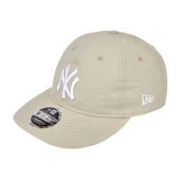 나일론 트랙 뉴욕 양키스 레트로 크라운 스트랩백 베이지