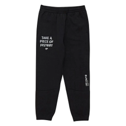 헤리티지 조거형 오버핏 스웻팬츠_Black