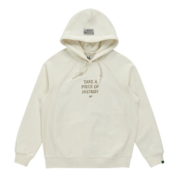 헤리티지 오버핏 레터링 그래픽 후디 헤비 스웻셔츠_Cream