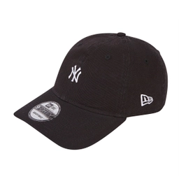 언스트럭쳐 MLB 베이직 워시드 미니 로고 뉴욕 양키스 볼캡 블랙 / 12836202