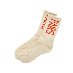 PAIRS CREW SOCKS CREAM