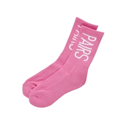 PAIRS CREW SOCKS PINK