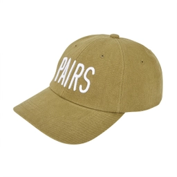 PAIRS CASUAL WEAR LOGO CAP KHAKI