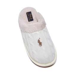 포니자수 케일리 스커프 니트 슬리퍼 크림 / RFS11617W