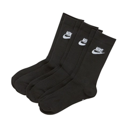 에브리데이 에센셜 크루 삭스 블랙 3PK / DX5025-010