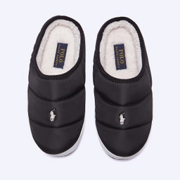 맥슨 패딩 양털 뮬 블랙 / SLF6041BRW