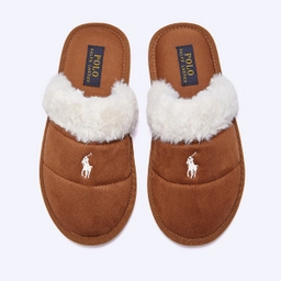 켈시 스커프 양털 슬리퍼 브라운 / RF103631W