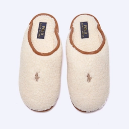 포니자수 케일리 스커프 털 슬리퍼 크림 / RF103832W