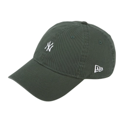 MLB 워시드 미니 로고 뉴욕 양키스 언스트럭쳐 볼캡 실란트로 그린 / 13086344