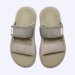 젤리 더블 라인 슬라이드 카키 / FLOTDA2U15