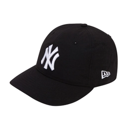 MLB 나일론 뉴욕 양키스 프리 커브드 레트로 크라운 스냅백 블랙 / 13549103
