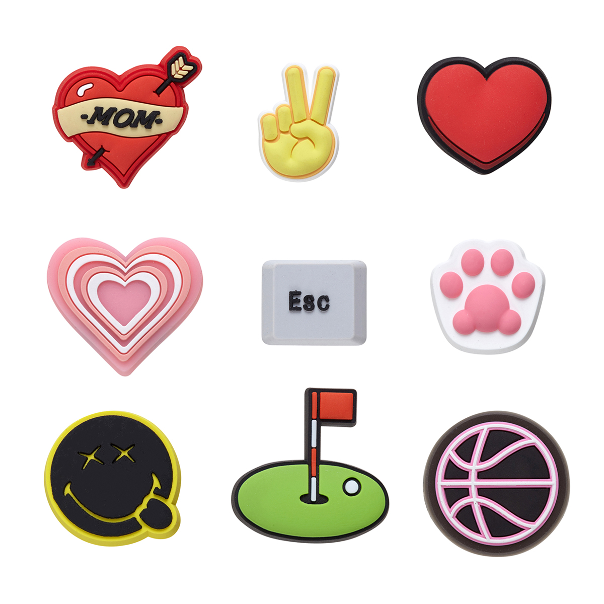 크록스 지비츠 심볼 모음