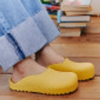 스쿼럴 클로그 라이트 옐로우 / FLFDDS2U34