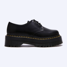 1461 쿼드 블랙 폴리시드 스무스 / 25567001