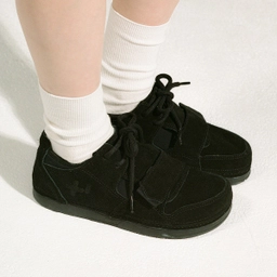 3300 스웨이드 로우 올 블랙 / FLOTDA0U17