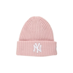 MLB 뉴욕 양키스 립 커프 비니 핑크 / 13946762