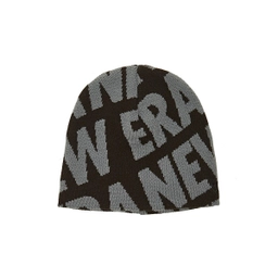 자카드 올 오버 베이직 비니 블랙 / 13946853