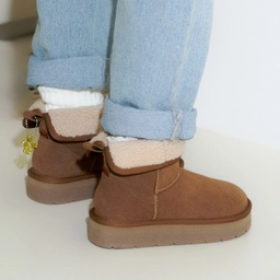 벌루니 플랫폼 숏 카멜 / FLOTDF4W11