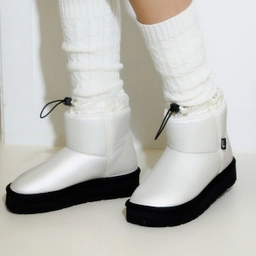 벌루니 플랫폼 패딩부츠 아이보리 / FLOTDF4W19