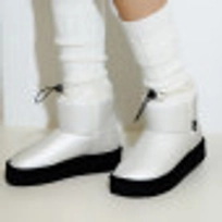 벌루니 플랫폼 패딩부츠 아이보리 / FLOTDF4W19