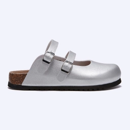 D STRAP 클로그 실버 여성/ FLFDDF3W14