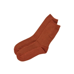 베이직 코튼 삭스 브라운 여성 / FLFADA4L08