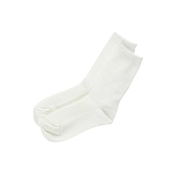 베이직 코튼 삭스 화이트 여성 / FLFADA4L05