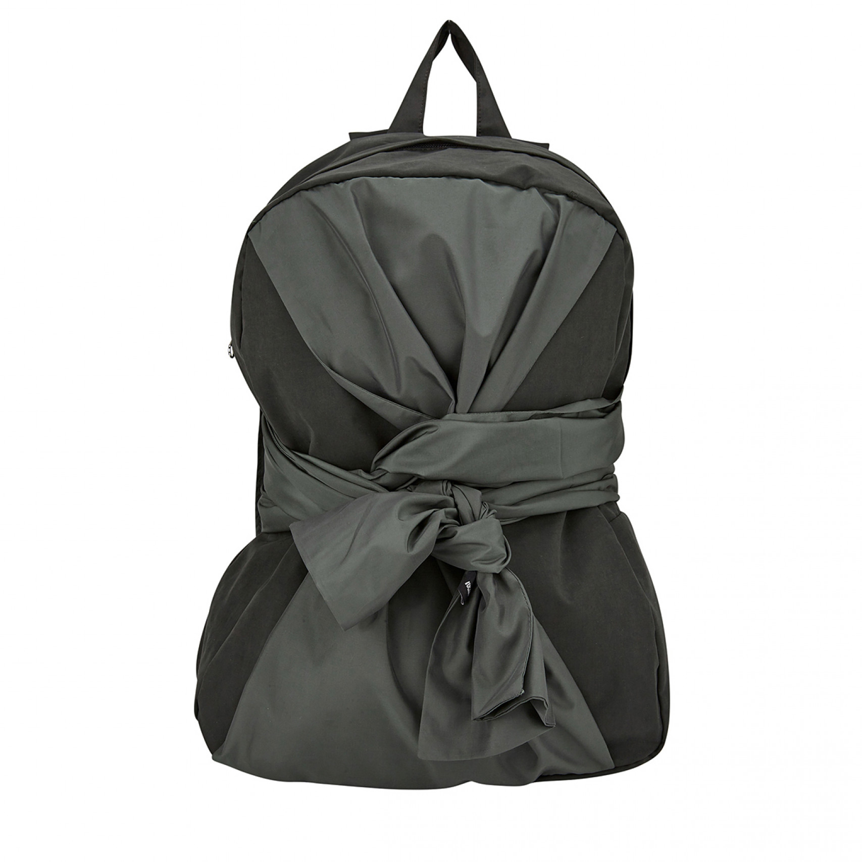 バックパック・リュック IUGAMAKARAS Knotted Backpack Peacock Green IUG22B15PG org.jpg