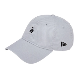 MLB 워시드 미니 로고 LA 다저스 언스트럭쳐 볼캡 스노우 그레이 / 14205765