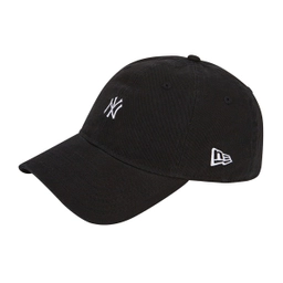 MLB 워시드 미니 로고 뉴욕 양키스 언스트럭쳐 볼캡 블랙 / 13953927