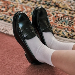 여성용 PU 페니로퍼 HS-4514 BLACK