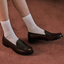 여성용 PU 페니로퍼 HS-4514 BROWN