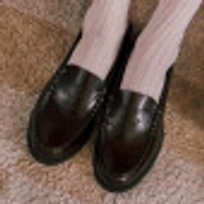 여성용 소가죽 페니로퍼 HS-304 BROWN